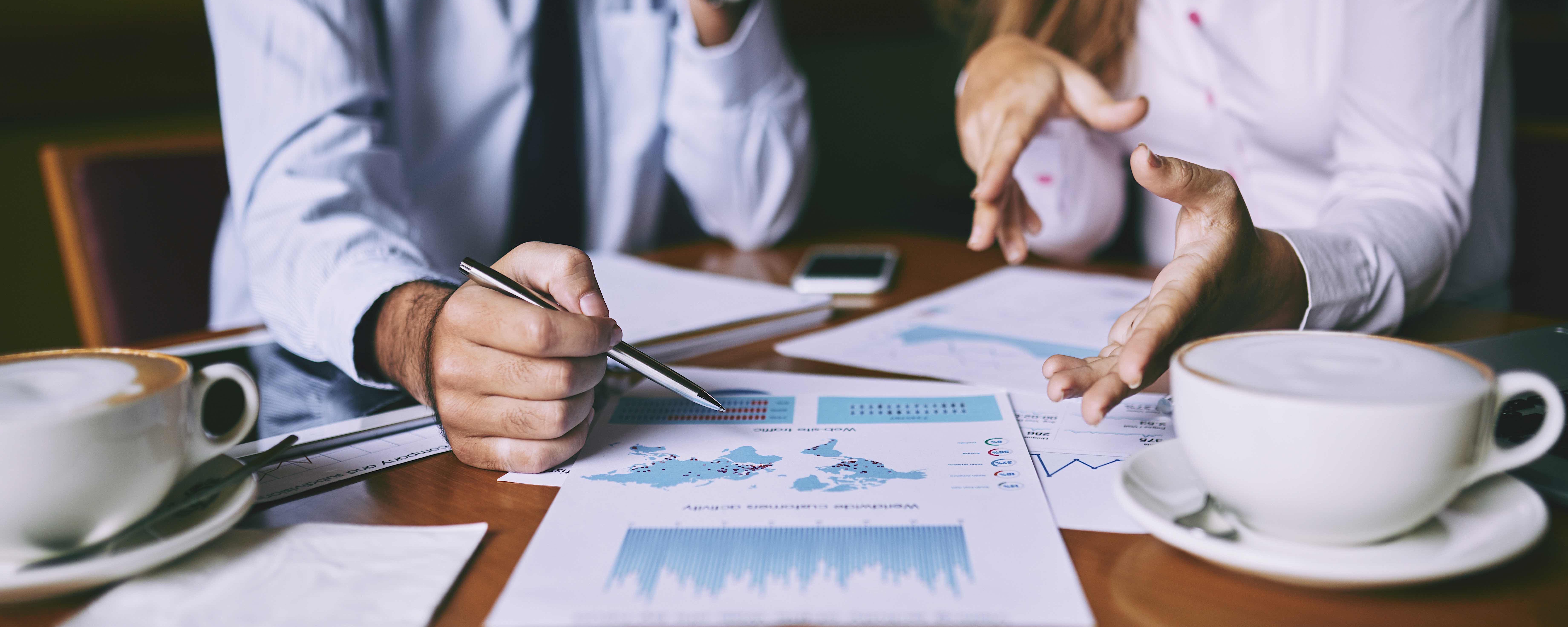 Collaborative imagery of two blokes.